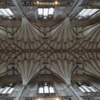 Winchester Cathedral - Interior, nave vault 