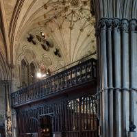 Winchester Cathedral - Interior, portal to lady chapel