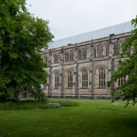 Winchester Cathedral - Exterior, nave, north elevation 