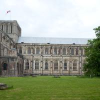 Winchester Cathedral - Exterior, north transept and nave, north elevation 