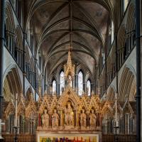 Worcester Cathedral - Interior, high altar 