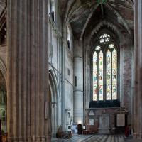 Worcester Cathedral - Interior, crossing looking south