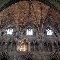 Worcester Cathedral - Interior, north aisle elevation 
