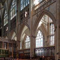 York Minster - Interior, chevet looking southeast 