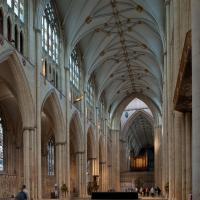 York Minster - Interior, nave looking northeast