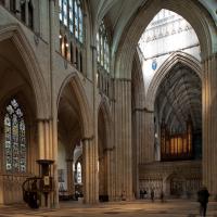 York Minster - Interior, nave looking northeast