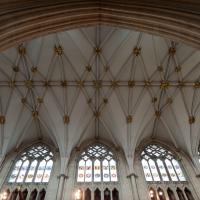 York Minster - Interior, nave vault 