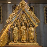 St. Ursula - Detail: Reliquary shrine