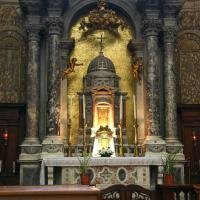 San Pietro di Castello - detail: altar in right chapel