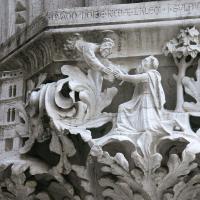 Palazzo Ducale - detail: carved stone on Western facade