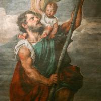 St. Christopher - Sala dei Filosofi, St. Christopher by Titian