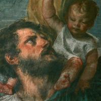 St. Christopher - detail of St. Christopher by Titian, Sala dei Filosofi