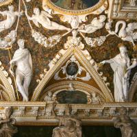 Palazzo Ducale - detail: ceiling, Sala delle Quattro Porte (Room of Four Doors)