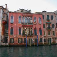 Grand Canal - buildings along the Grand Canal, near the Palazzo Moro-Lin