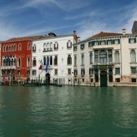 Rialto - view of buildings on north side of Grand Canal from Palazzo Duodo