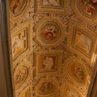 Biblioteca Nazionale Marciana - detail: ceiling, entrance staircase