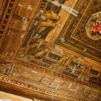 Biblioteca Nazionale Marciana - detail: ceiling, vestibule in Biblioteca Marciana