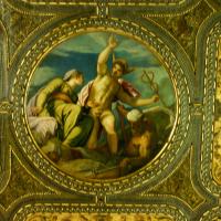 Biblioteca Nazionale Marciana - Ceiling Medallion by Giuseppe Salviati in Great Hall