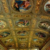 Biblioteca Nazionale Marciana - detail: ceiling, Great Hall (Salone)