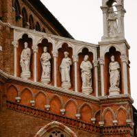 Madonna dell’Orto - main facade, Twelve Apostles in niches