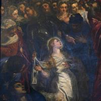 Miracle of St. Agnes - Detail of Miracle of St. Agnes by Tintoretto in the Contarini Chapel