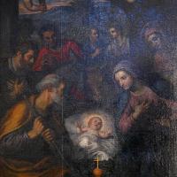 Nativity - Detail of Nativity by Domenico Tintoretto in the Morosini Chapel