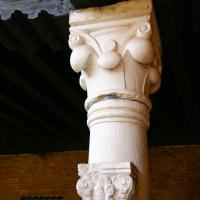 Scuola Grande della Misericordia - detail: column capital, cloister