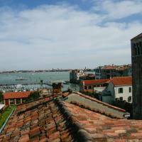 Scuola Grande della Misericordia - view from roof towards Sacca della Misericordia Marina