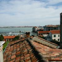 Scuola Grande della Misericordia - view from roof towards Sacca della Misericordia Marina
