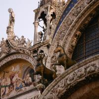 San Marco Basilica - detail: sculpture of horses