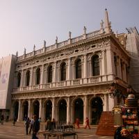 Piazza San Marco  - corner of Sansovino Library and Procuratie Nuove