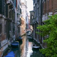Rialto - view of small canal on east side of Grand Canal