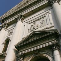 Santa Maria della Pietà - detail: main facade