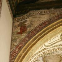 San Giovanni Battista in Bragora - detail: fresco on entrance to side chapel