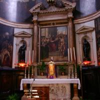 San Giovanni Crisostomo - view of main altar, altarpiece by Sebastiano del Piombo