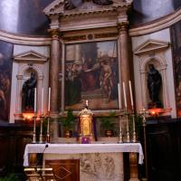 San Giovanni Crisostomo - view of main altar, altarpiece by Sebastiano del Piombo