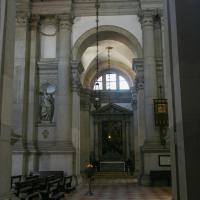 San Giorgio Maggiore - detail: view of nave towards entrance