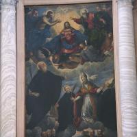 Coronation of the Virgin with Saint Benedict and Pope Gregory - side altar