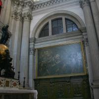San Giorgio Maggiore - view of presbytery with painting “The Last Supper”