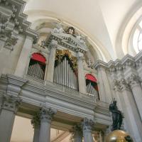 San Giorgio Maggiore - view of organ, main altar
