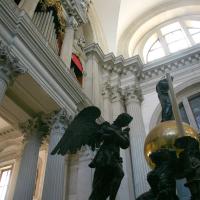 San Giorgio Maggiore - detail: sculpture of angel on main altar