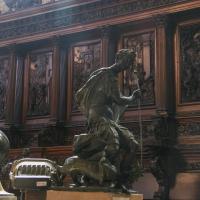 San Giorgio Maggiore - detail: sculpture in choir