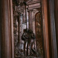 San Giorgio Maggiore - detail: sculptural relief in choir stalls