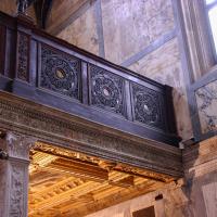 Santa Maria dei Miracoli - detail: railing, nun’s gallery