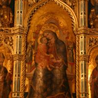 Polyptych of the Virgin - detail, Chapel of San Tarasio