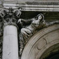 Santa Maria della Salute - detail: sculpture