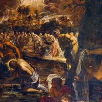 Life of Christ - detail: Baptism of Christ, grand hall