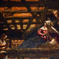 Life of Christ - detail: Nativity, grand hall