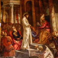 Life of Christ - detail: Christ Before Pilate, grand hall