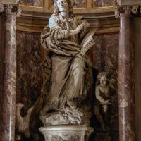 Scuola di San Giovanni Evangelista - detail: altar sculpture, main salone